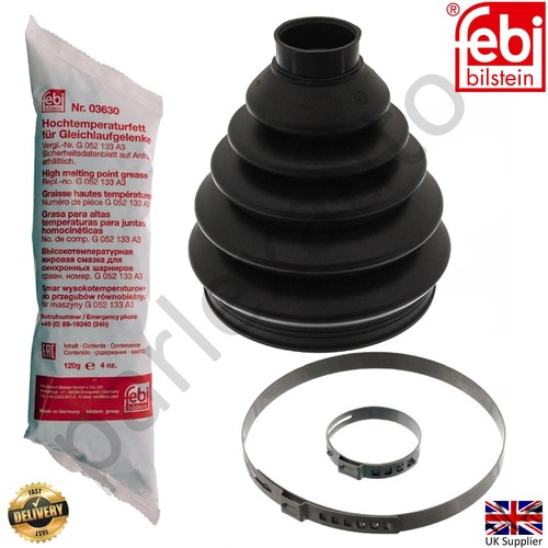Front axle boot kit - front, cv