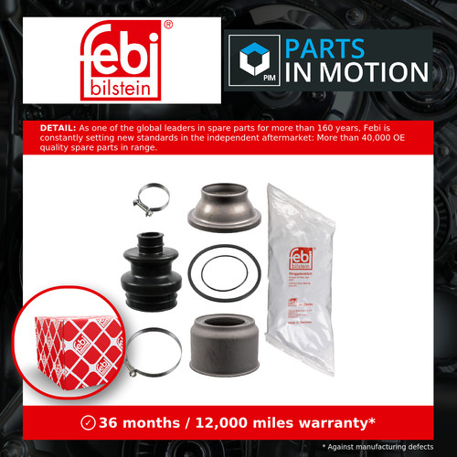 Joint boot rear outer 08460 - cv,