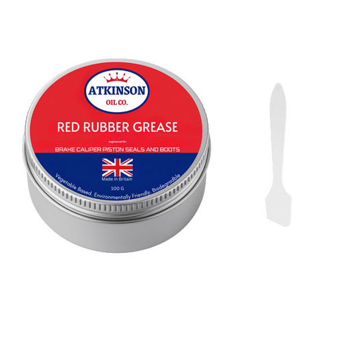 Red rubber grease 100 brake - red,