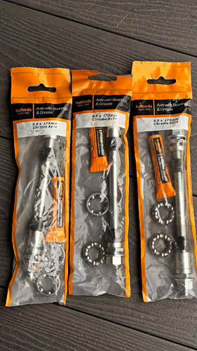 Halfords bike axle x - x, 175mm