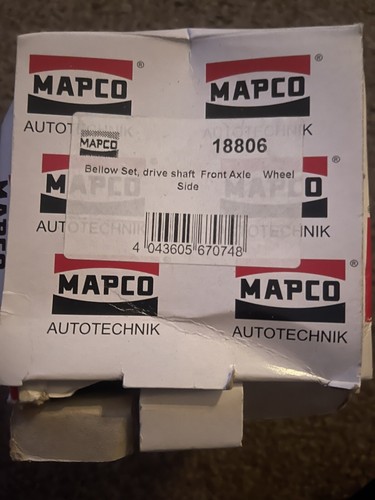 Mapco 18806 bellow set - mapco, drive